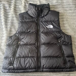 The North Face Black Puffer Vest